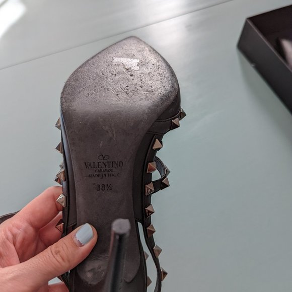 Valentino Rockstud Noir heels - Picture 9 of 12